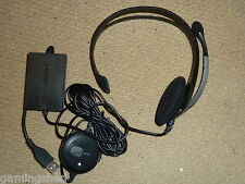 SONY PLAYSTATION 2 3 PS2 PS3 OFFICIAL USB HEADSET MICROPHONE NEW! Wired Logitech, used for sale  Shipping to South Africa