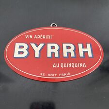 Byrrh oval plate d'occasion  Expédié en Belgium