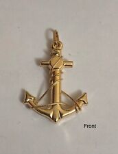Yellow gold anchor for sale  BIRMINGHAM