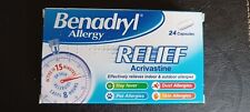 Benadryl allergy relief for sale  HUNTINGDON