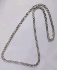 Bonito collar de eslabones de plata de ley de 20". R1H, usado segunda mano  Embacar hacia Argentina