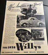 1938 willys two for sale  Lebanon
