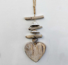 Heart driftwood shells for sale  LEEDS