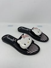 Sandália Melissa Slipper Hello Kitty Preta Tamanho: 5, usado comprar usado  Enviando para Brazil