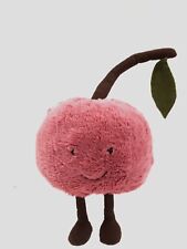 Jellycat Amusable Large Cherry W/ Leaf 13" Collectable Comforter Plush Child Toy for sale  Shipping to South Africa