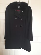 Debenham black coat for sale  NOTTINGHAM