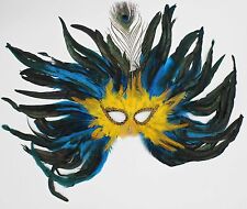 Feather masquerade mask for sale  Flushing