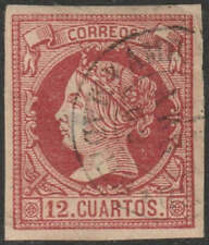 Spain 1860 used d'occasion  Expédié en Belgium