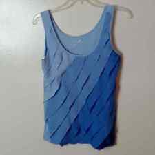 Tanque azul Apt 9 listras angulares. Flirty Small, usado comprar usado  Enviando para Brazil