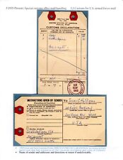 Etiquetas de declaração aduaneira serviço postal do exército e da força aérea APO 98703 comprar usado  Enviando para Brazil