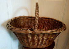 Vintage wicker basket for sale  BOLTON