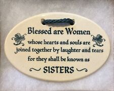 Sisters quote handmade for sale  Rockaway