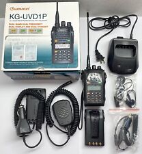 LOTE de transceptor portátil rádio bidirecional multifuncional banda dupla WOUXUN KG-UVD1P comprar usado  Enviando para Brazil