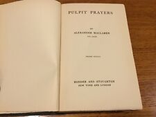 Usado, Pulpit Prayers Maclaren, Alexander cuarta edición segunda mano  Embacar hacia Argentina