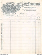 1906 THE JOHNSTON HARVESTER A PARIS-M. PERRAULT A LIGNIERES, usado comprar usado  Enviando para Brazil