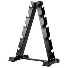 5 Tier A-Frame Dumbbell Weight Rack Stand Only - Black - 570lb Weight Capacity for sale  Shipping to South Africa