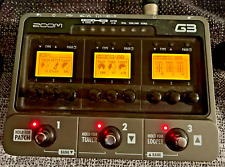Zoom Effector/Zoom G3 X1t91, com 30 cabos de conexão, sem adaptador de energia FUNCIONA, usado comprar usado  Enviando para Brazil