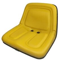 John Deere Lawn Mower Garden Tractor Seat Yellow 318 322 330 332 400 420 430 for sale  Shipping to South Africa