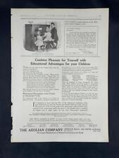 Magazine Ad* - 1912 - Aeolian Co., New York - Piano - Otto Goritz - opera, used for sale  Shipping to South Africa