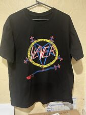 camisa slayer. Atirador de parafusos/Êxodo/Morte/Metallica/antraz/D.R.I./dark Angel/Hirax comprar usado  Enviando para Brazil