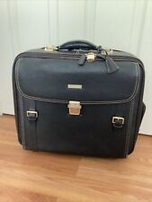 Used, Brooks Brothers Pebbled Leather Trolley Travel Bag Briefcase Laptop Business  for sale  Shipping to South Africa