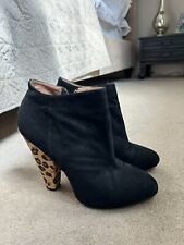 Leopard print heeled for sale  CROWTHORNE
