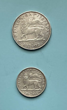 Due monete ethiopia usato  Villa Santa Lucia