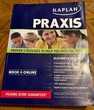 kaplan praxis prep book for sale  Polk City