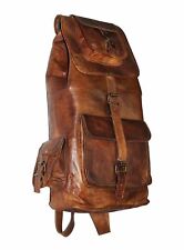 Leather laptop backpack for sale  Hazleton