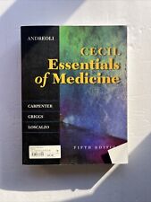 Cecil Essentials of Medicine por Thomas E. Andreoli W.B. Saunders Co. Brochura comprar usado  Enviando para Brazil