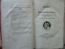Code procedure civile d'occasion  Châtillon-en-Bazois