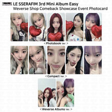 Cartão fotográfico Le Serafim 3º mini álbum Easy Weverse Shop comeback showcase evento comprar usado  Enviando para Brazil