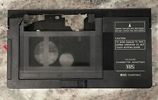 Adaptador de cassete VCA115 VHS compatível com SVHS preto testado funciona comprar usado  Enviando para Brazil