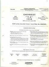 1958 chevrolet wcfb for sale  Colorado Springs