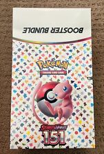 Pokemon 151 BOOSTER BUNDLE DISPLAY BOX Factory Sealed 10 Bundles for sale  Shipping to South Africa
