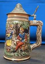 Vintage Ceramic Beer Stein Mugs - Character Decor. for sale  Shipping to South Africa