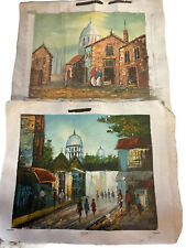 Vintage oil paintings for sale  Carlisle