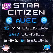 Używany, Star Citizen aUEC 🔥1-500M🔥 Wersja 3.22 LIVE SC aUEC ✔️100% Pozytywny FB aUEC na sprzedaż  Wysyłka do Poland