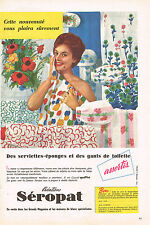 1959 advertising seropat d'occasion  Expédié en Belgium