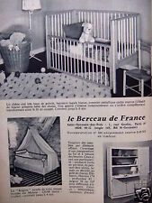 1960 advertising cradle d'occasion  Expédié en Belgium