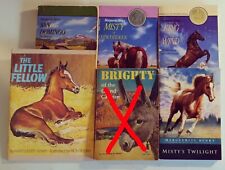 Lote de 5 livros de literatura infantil Marguerite Henry Horse Books Misty Chincoteague King  comprar usado  Enviando para Brazil