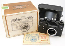 ⭐NOVO⭐ 1992! Corpo e estojo da câmera SLR 35mm ZENIT-ET ЗЕНИТ russa soviética URSS M42 comprar usado  Enviando para Brazil