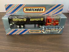 Camión de contenedores doble ""Ferrari"" Matchbox Convoy Kenworth Matchbox ver descripción, usado segunda mano  Embacar hacia Argentina