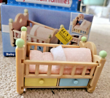 Sylvanian Families - Baby Cot with Drawers - With Original Box for sale  Shipping to South Africa