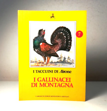 Gallinacei montagna taccuini usato  Bologna