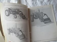 1965 John Deere 45W farm loader parts catalog manual book for sale  Canada