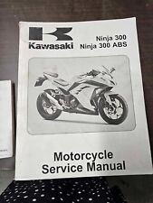 Kawasaki 2013 Ninja 300, Ninja 300 ABS manual de serviço de motocicleta comprar usado  Enviando para Brazil