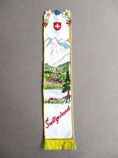 Embroidered bookmark swiss for sale  NORWICH