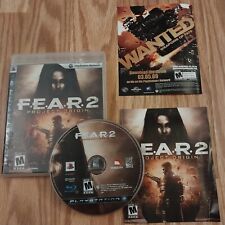 F.E.A.R. 2: Project Origin (PlayStation 3, 2009) Quase Perfeito Na Caixa Completo Testado!  comprar usado  Enviando para Brazil
