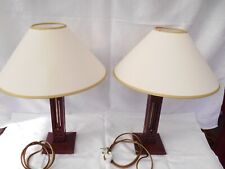Pair table lamps for sale  POOLE